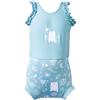 Splash About Happy Nappy Costume da Bagno con Pannolino da Bagno, Sunny Bear, 6-14 Mesi