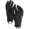ORTOVOX FLEECE LIGHT GLOVE W - Leichter Fleece-Handschuh mit Smart-Finger und Leder-Handinnenseite für Skitouren - DAMEN