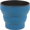 Lifeventure Tazza Pieghevole e Portatile in Silicone ellisse per Campeggio, Viaggi e Esterni - Blu Navy