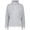 CMP - Giacca da donna in pile Highloft, Alluminio-Bianco, 52