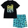 Hurley Hrlb Shark Paradise Set Pantaloncini da Board, Verde (Aurora Green), 18 Meses Bambino