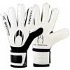 HO Soccer Trainer Pursuit FL White - Guanti da portiere, unisex, per bambini, bianco/nero, 2,5