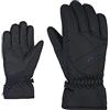 Ziener Linard GTX - Guanti da Sci per Bambini, Impermeabili, Traspiranti, Bambini, 801908, Nero, 6.5