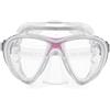 Cressi Big Eyes Evolution Mask SIL Crystall/Frame Pink