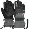 Reusch Guanti da sci bambini | caldi, impermeabili, antivento e traspiranti | Guanti invernali con chiusura in velcro e softshell, per lo sci e le attività all'aria aperta, Taglie 3-6,5, Connor Junior