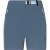 Rock Experience REWP04371-Z407 RE.Wonder Lake Shorts Woman Pant Donna Pantaloni Sportivi 1344 China Blue+2285 Quiet Tide M