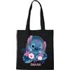 Disney Borsa unisex Bwdlilobb002, Nero, 38 x 40 cm, Utility
