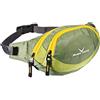 BLACK CREVICE Marsupio I marsupio per uomo & donna I cinghia regolabile I imbottito dietro I marsupio con 2 tasche con cerniera I marsupio sportivo in 4 colori