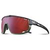Julbo Rush Occhiali da Sole, Nero/Army, Taglia Unica Unisex-Adulto
