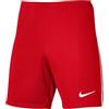 Nike Knit Soccer Shorts Y Nk DF Lge Knit III Short K, University Red/White/White, DR0968-657, M