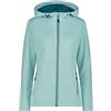 CMP - Woman Jacket Fix Hood, Acqua, 40