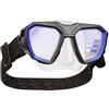 Scubapro D-Mask Blu/TRANSP Taglia M
