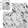 Relaxdays Tappeto da Palestra a Puzzle, 9 Tasselli Protettivi per Sport e Attrezzi, Gommapiuma EVA, BPA-Free, Bianco