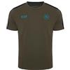 SSC NAPOLI Maglia Rappresentanza, EA7 Prodotto Ufficiale, Maglia Calcio Olive Night Junior 2024/2025-4Y