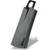 SKS GERMANY SPOILER EDGE AL 46 MM estensione parafango (compatibile EDGE AL parafango bici, estensione fino a 137 mm, in plastica flessibile, incl. dima di foratura), nero.
