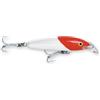 Rapala Esca con Ami Due N. 4/0, 2.7-3.3m di Profondità di Nuoto, 18cm Dimensioni, Testa Rossa
