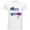 All You Can Tee Forza Azzurri Bianca T-Shirt Unisex - Adulto