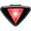 uvex plug-in LED XB044 luce, adatto a uvex quatro junior, luce fissa e lampeggiante, black-red, one size