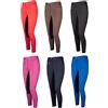 PFIFF Thea Pantaloni da equitazione con rinforzo integrale, pantaloni da equitazione per bambini