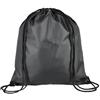 Ebuygb confezione da 10 per bambini in nylon con coulisse zaini, unisex adulto, 1206603-10, Nero, Taglia unica