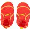 Speedo Unisex Bambini Junior Pool Socks Pool Socks, Giallo/Rosso, 10-13