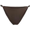 adidas Femme ICONISEA Ribbed Bikini Bottom, Aurora Coffee, 40