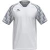 Erima Maglietta Unisex Evo Star (3132529), Bianco/Grigio Slate, XXL