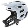 uvex Revolt, Casco MTB Ligero Unisex, Ajuste de Talla individualizado, mentonera Desmontable, Cloud-Black Matt, 57-61 cm