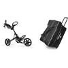 Clicgear Unisex 4.0 4 0 TROLLEY BLACK, Black, One Size UK WHEELED TRAVEL COVER - BLACK