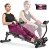 Sunny Health & Fitness Vogatore Idraulico Smart per Cardio Total Body