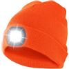 VELAMP Lighthouse, Beretto LED Unisex Adulto, Arancione, Taglia unica