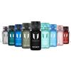 Super Sparrow Sparrow Borraccia Sportiva 500ml/750ml/1L - Senza BPA - Tritan Bottiglia | Plastica Borraccia Acqua, Anti Perdita, Leggera, Lavastoviglie, Flip Top, Scuola, Palestra, Ufficio, Trekking, Ciclismo