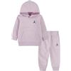 Jordan Mj Brklyn Flc Po Tuta per bambini Pink Foam 24 mesi