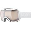 Uvex downhill 2100 V, maschera da sci Unisex adulto, white matt, one size