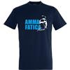 SSC NAPOLI, T-Shirt, Amma Faticà, Blu Navy, Adulto, S