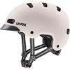 uvex 4kidz - Casco de Bicicleta Robusto para niños - Ajuste de Talla individualizado - Forro Interior Lavable - Warm Grey Matt - 55-58 cm