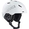 BLACK CREVICE Casco da sci Vail I Casco da sci antiurto dal design sportivo in diversi colori I Casco da sci Uomo & Donna I Casco da snowboard I Casco da sci (M, opaco bianco/argento)