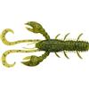 Berkley Pulse Realistic Craw; esca a gambero in plastica morbida per la pesca ai predatori d'acqua dolce; Texas Rig, Carolina Rig, Cheb Rig, Ned Rig e Jighead; 7 cm, verde oliva