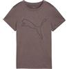 Puma W Tad Essential Heather Logo Tee Magliette Donna (Pacco da 1)