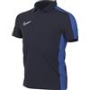 NIKE Unisex Kids Short-Sleeve Polo Y Nk DF Acd23 Polo SS, Obsidian/Royal Blue/White, DR1350-451, S