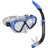 U.S. Divers US.Divers Combo DORADO II JR - Kit per immersioni, maschera e boccaglio per bambini dai 6 anni in su con visione panoramica a 180°, bambino e bambina, protezione UV, lenti antiappannamento