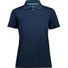 CMP Maglietta Polo da Donna, Colore Blu