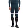 FALKE Maximum Warm Trend 3/4 M Ti filo funzionale asciugatura rapida 1 pezzo, Calzamaglia Uomo, Verde Holly 7385-O, S