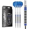 WINMAU Advance 500 Series - Set di Freccette in tungsteno, 22 g, con Alette e aste, Colore: Blu