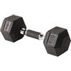 Yes4All Rubber Grip Encased Hex Dumbbells - Hand Weights With Anti-Slip