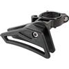 M-Wave Unisex - Adulti 13033601 Guida catena per mountain bike, 1 x azionamento, montaggio montante, 50/52 mm, morsetto da 34,9 mm, con protezione CH-EX, nero