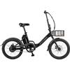 FabricBike Volt Bicicletta elettrica pieghevole, Matte Black Plus, 20