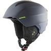 ALPINA A9226 Casco da Sci, Charcoal-Neon Matt, 57-61 cm
