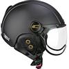 CGM Casco Bici, sci, E-bike, 801V EBI VINTAGE, Nero opaco, M (57-58cm)