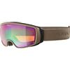 ALPINA Unisex - Adulti, Double Jack PLNT Q-Lite Occhiali da Sci, Sand Matt, One Size